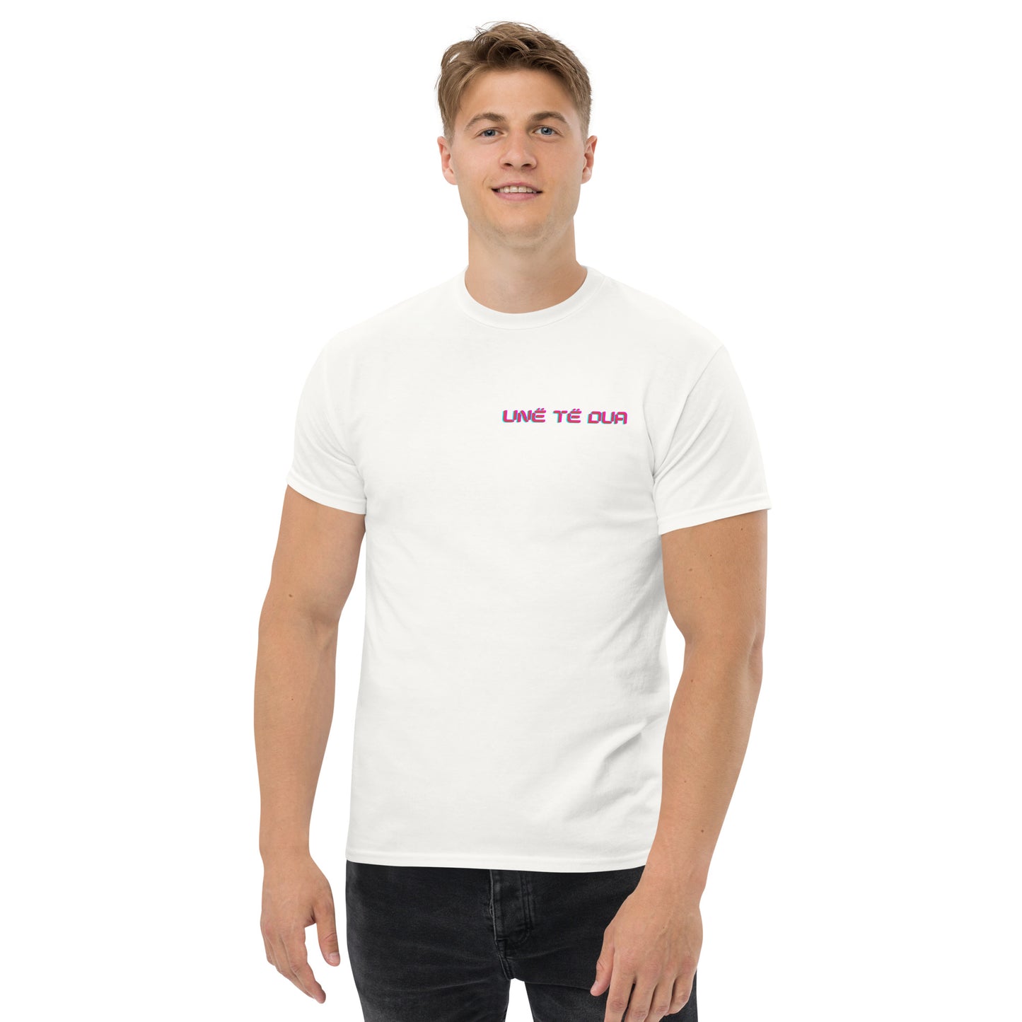 Men's classic tee "Unë të dua"