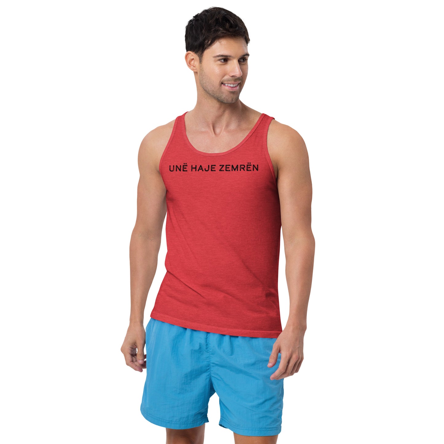 Men's Tank Top 'UNË HAJE ZEMRËN"