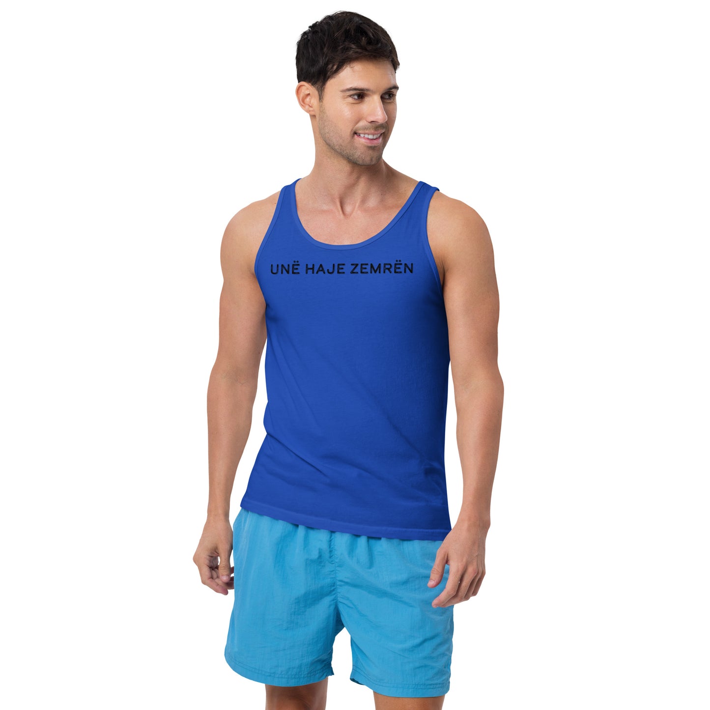 Men's Tank Top 'UNË HAJE ZEMRËN"